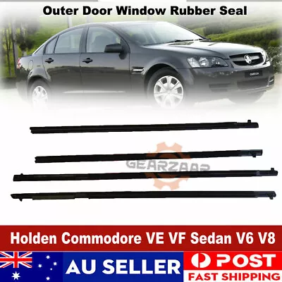 For Holden Commodore VE VF WAGON V6 V8 Outer Door Weather Window Rubber Seal • $80.29