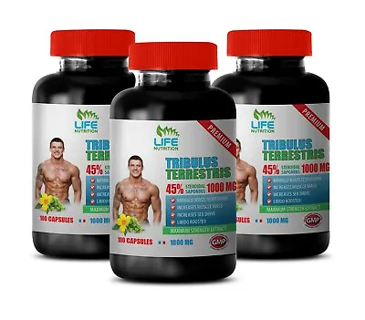 Muscle Mass Supplement - TRIBULUS TERRESTRIS 45% - Muscle Building 3B • $56.35