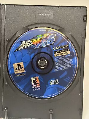 Mega Man X6 (PlayStation 1 PS1 2001) DISC ONLY  Tested • $15.99