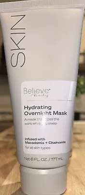 Skin Believe Beauty Hydrating Overnight Mask 6 Oz Macadamia + Chamomile SealNEW • $9.92