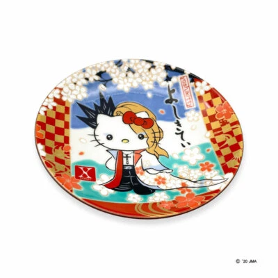 $57.37 • Buy Hello Kitty Yoshikitty Kutani Ware Small Plate Sakura X Yoshiki N-2104-195812