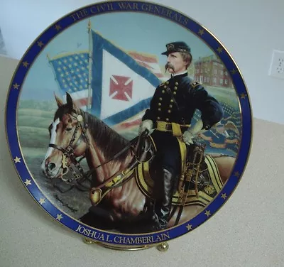 JOSHUA L. CHAMBERLAIN  Hamilton Plate With Certificate Michael Gnatek #34 • $88.99