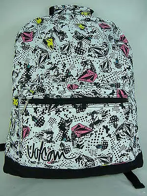 New Womens Girls VOLCOM Cosmic Faun Surf Backpack Book Bag MSRP $45 • $28.70