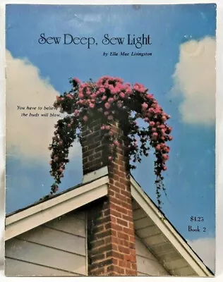 1980 Sew-Deep Sew Light Counted Cross Stitch Pattern Book 17 Designs Vintag 6631 • $14