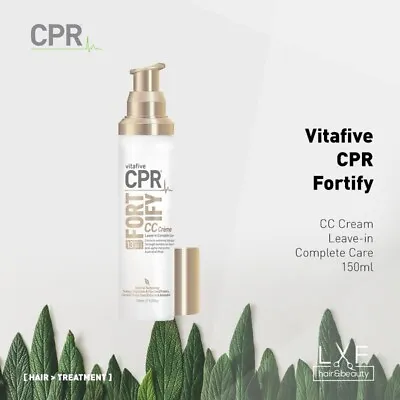 $22.54 • Buy Vita 5 CPR Fortify CC Creme Leave-in Complete Care 150ml (VitaFive) Quinoa 13in1
