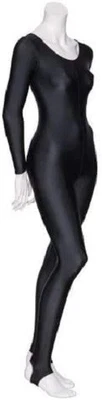 £17.99 • Buy Girls Catsuit -Shiny Long Sleeve Stirrup Foot Catsuit - Dance, Gymnastics