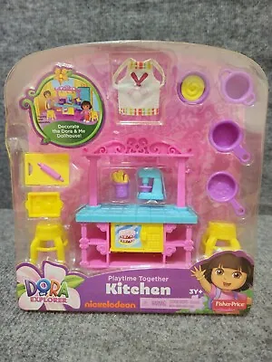 Fisher Price Nickelodeon Dora The Explorer Playtime Together KITCHEN • $25