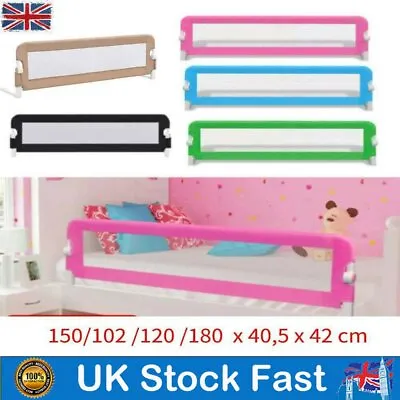 Baby Safety Bed Rail Kid Guard Toddler Bedroom Protection Mesh Panel Barrier New • £36.99