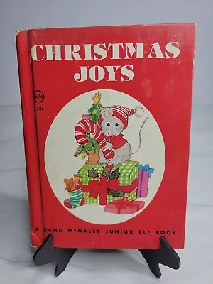 Vintage-Rand McNally Junior Elf Book-Christmas Joys • $3.99