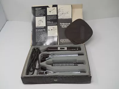 Vintage 1987 80s VIDAL SASSOON Professional Brush Iron Curling Iron Wand  • $24.97