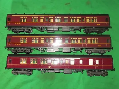 £19.99 • Buy 3 Lima O Gauge LMS / BR Mk1 Coaches Possibly Refinished