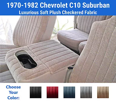 Plush Regal Seat Covers For 1970-1982 Chevrolet C10 Suburban • $190