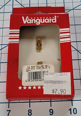 U.S. Coast Guard Auxiliary VCP GLD Leaf/BLue A Pins Vintage Vanguard Lapel Pin • $8.95
