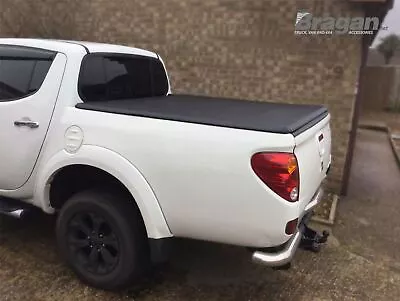 Soft Tonneau Cover Short Curved Bed To Fit Mitsubishi L200 Triton Strada 2019+ • $443.10