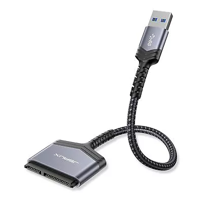 Sata To Usb A Cable Usb A 3.0 To 2.5� Sata Iii Hard Drive Adapter Aluminum Sh • $21.99