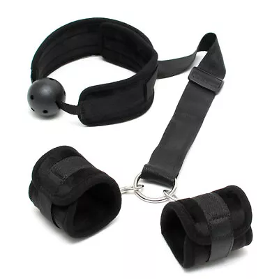 Breathable Mouth Gag With Cuffs • £35.19