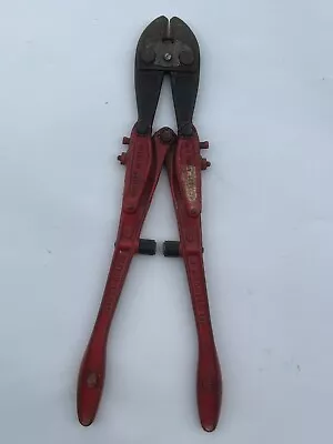 VINTAGE H.K. PORTER  BOLT CUTTERS No. 0 CUTTER HKP 5/16 Cap Made In USA • $38.15