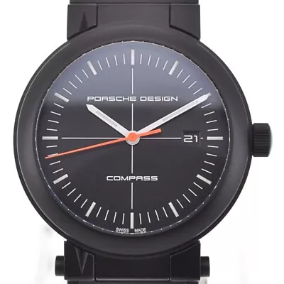 Porsche Design Heritage Compass Watch 6520.13.41.0270HN Automatic Men's M#129487 • $3429.30