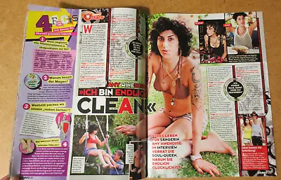 Bravo Magazine #5 Amy Winehouse  GERMAN + Best Friends Bracelets Miley Cyrus • $31
