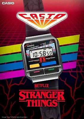 Casio X Stranger Things Limited Edition Watch • $70