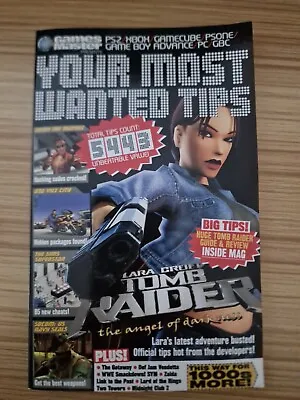 Games Master Magazine - Your Most Wanted Tips Book No. 25 - Tomb Raider Angle Of • £3.87