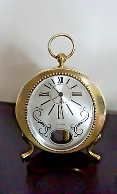  Vintage  Bulova Swiss Musical Alarm Clock • $329