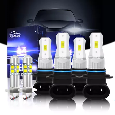 For Saab 9000 CSE Hatchback 4-Door 1994-1997 LED Headlight Hi/Lo Fog Light Bulbs • $39.99