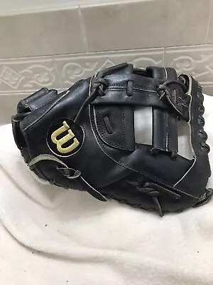 Wilson A2800-FP 12” Women’s Broken In Softball First Base Mitt Right Hand Throw • $175