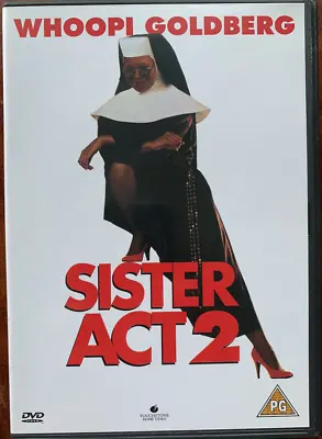 £7 • Buy Sister Act 2 DVD 1993 Whoopi Goldberg Nun Musical Comedy Movie