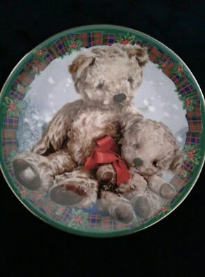 £1.99 • Buy Royal Worcester World Of Bears 'My First Christmas' Plate Leigh Beavis West 1997