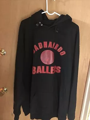 K1X BadHairDo Ballers Black Pullover Hoodie Men's 2XL • $24.99