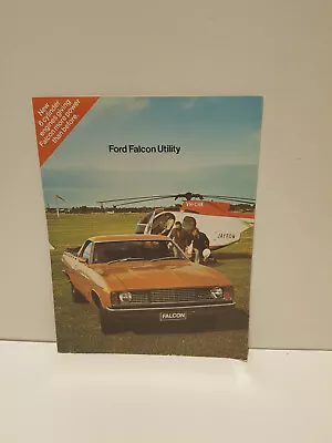 Ford XC Falcon 500 Ute 4 Page Sales Brochure  Nos (genuine) X • $30