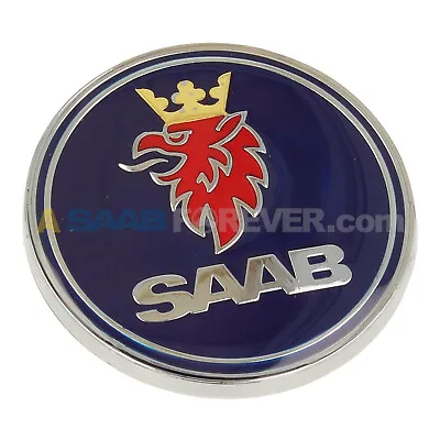 Saab 9-3 98-03 Saab Hood Emblem Badge Bonnet 9400 New Metal Enamel Badge 5289871 • $49.49