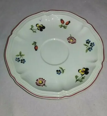 Villeroy & Boch Petite Fleur Saucer Vitro-Porcelaine Dish Depuis 1748 Luxemburg • $4.99