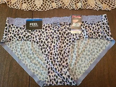 XL/8  Maidenform Comfort Devotion SeXy Animal Print Hipster Panties 40861 ~ NWT • $9.99