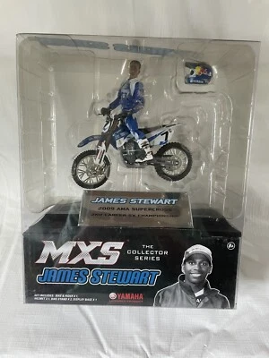 $195 • Buy MXS James Stewart Yamaha 2009 AMA Supercross Collector Series Dirt Bike Toy
