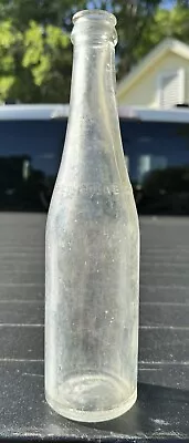 Vintage Straight Side Pepsi Cola BTG Co. Clear Soda Bottle Columbia SC LGW • $49.99