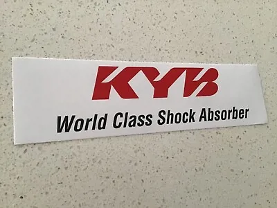 Kyb Shocks 4wd Sticker Springs Brakes Absorbers Tjm Car Arb Holden Trucks Cars • $5.99