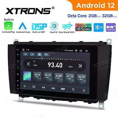 8 For Mercedes Benz CLK C209 A209 C230 C350 G500 Android 12 Car Stereo Radio GPS • $255.99