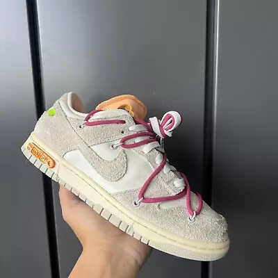 Size 8 - Nike Off-White X Dunk Low Lot 35/50 • $413.14
