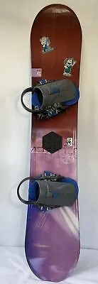 K2 Satellite 140 Snowboard W/Burton Custom S1 Snow Bindings • $151.50