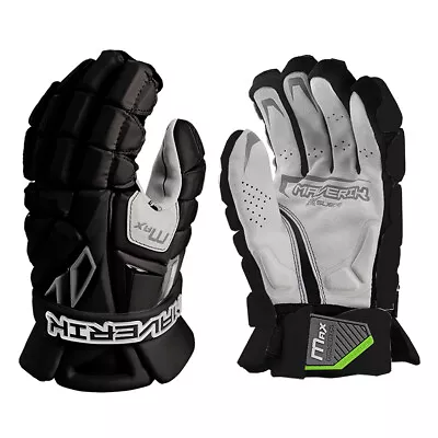 Maverik MAX Senior Lacrosse Gloves - Black (NEW)  • $159.99