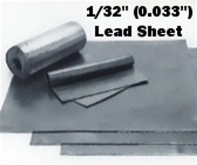 Sheet Lead-1/32 Inch 12 X12  • $21.99