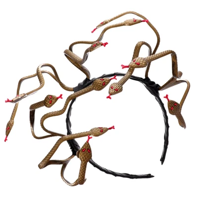 £9.49 • Buy Medusa Costume Headband Headdress Headpiece For Halloween Carnival Mardi Gras Ma