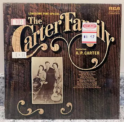 The Carter Family Featuring A. P. Carter – Lonesome Pine Special ; 1971 MONO LP • $17