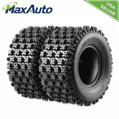 Set Of 2 20x10-9 20x10x9 Rear ATV Tires For Yamaha YFZ350 Raptor 350 660 700 • $102.06