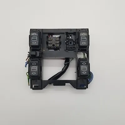 86-92 Mercedes W124 300E 500E 300D 300CE Window Mirror Control Switch Module OEM • $59.39