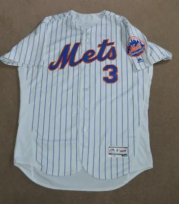 Curtis Granderson New York Mets Majestic Flex Base AUTHENTIC Jersey Sz 48 • $134.95