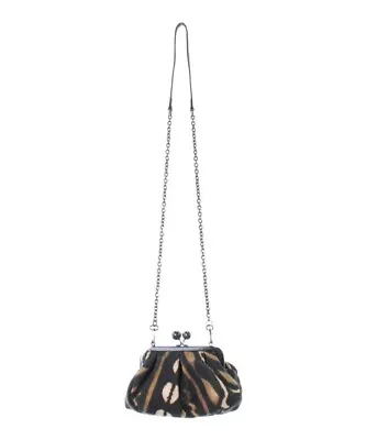 MAx MARA WEEK END LINE Shoulder Bags BlackxBrownxWhite 2200208328021 • $164