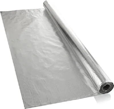 REFLECTIVE MYLAR FILM 3x10 INSULATION ROLL HYDROPONIC WALL GROW ROOM COVERING • $19.88